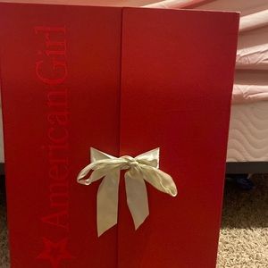 American girl doll closet for dolls.